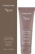 Питательный крем для ног - La Biosthetique Spa Nourisning Foot Cream — фото N2