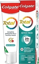 Зубна паста Тотал "Довготривала свіжість" комплексна антибактеріальна - Colgate Total — фото N4