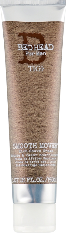 Крем для бритья - Tigi Bed Head For Men Smooth Mover Rich Shave Cream — фото N1