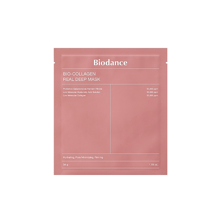 УЦЕНКА Гидрогелевая маска с коллагеном - Biodance Bio Collagen Real Deep Mask Sheet * — фото N2