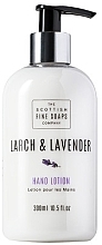 Лосьон для рук "Хвоя и лаванда" - Scottish Fine Soaps Larch & Lavender Hand Lotion — фото N1