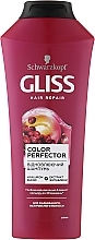 Шампунь для окрашенных и осветленных волос - Gliss Color Perfector Repair & Protect Shampoo — фото N2
