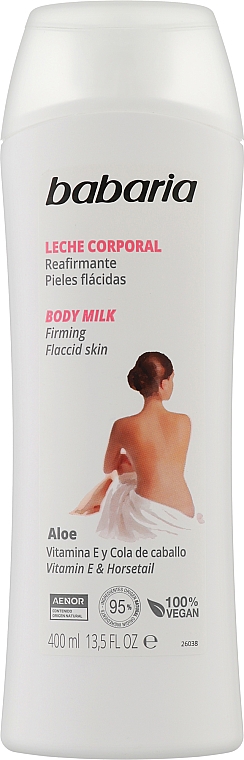 Укрепляющее молочко для тела - Babaria Body Milk — фото N1