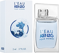Kenzo L'Eau par Kenzo Pour Homme - Туалетная вода (мини) — фото N1