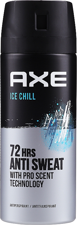 Антиперспирант - Axe Ice Chill Dry 72H Anti Sweat Antiperspirant — фото N1