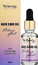 Олія для догляду за волоссям "Botox's effect" - Top Beauty Hair Oil — фото N2