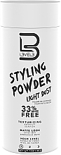 Пудра для укладки, біла, легкої фіксації - Level3 Styling Powder Light Dust — фото N1