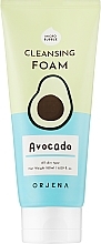 Парфумерія, косметика Очищувальна пінка для обличчя з авокадо - Orjena Cleansing Foam Avocado