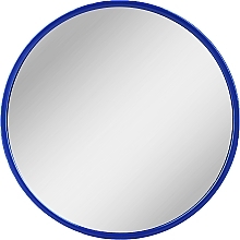 Зеркало круглое, карманное, синее - Inter-Vion — фото N1