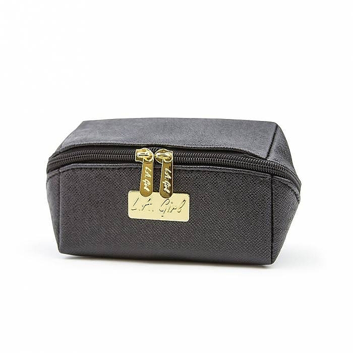 Косметичка, черная - L.A. Colors Small Cosmetic Bag  — фото N1