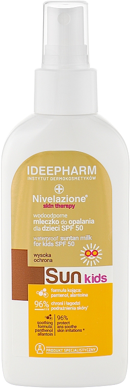Солнцезащитный лосьон для детей - Farmona Nivelazione Skin Therapy Sun Waterproof Sun Lotion For Children SPF50 — фото N1