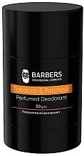 Парфумерія, косметика Парфумований дезодорант - Barbers Tobacco & Patchouli Perfumed Deodorant