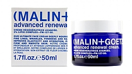 Парфумерія, косметика Крем для обличчя, відновлювальний - Malin+Goetz Advanced Renewal Cream