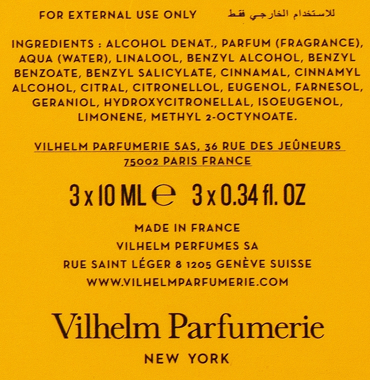 Vilhelm Parfumerie A Lilac A Day - Набор (edp/3x10ml) — фото N3
