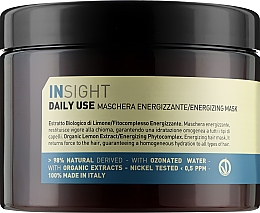 Маска енергетична для щоденного застосування для волосся - Insight Energizing Mask — фото N2
