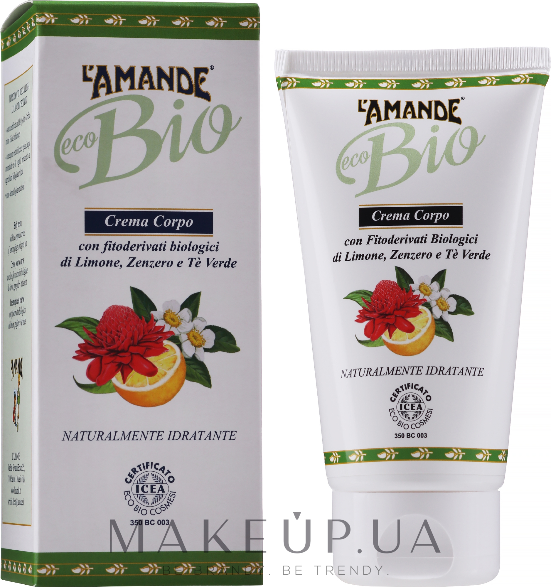 Крем для тіла - L'Amande Bio Crema Corpo — фото 150ml