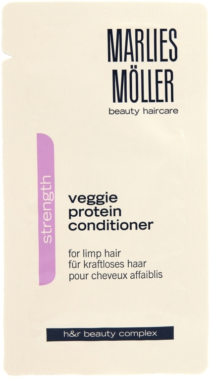  - Marlies Moller Strength Veggie Protein Conditioner (пробник)	 — фото N1