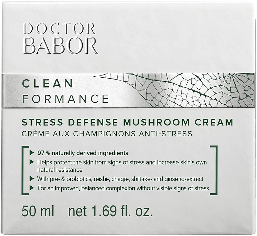 Крем для лица - Babor Doctor Stress Defense Mushroom Cream — фото N2