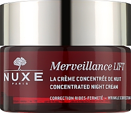 Парфумерія, косметика Зміцнювальний концентрований нічний крем - Nuxe Merveillance Lift Concentrated Night Cream