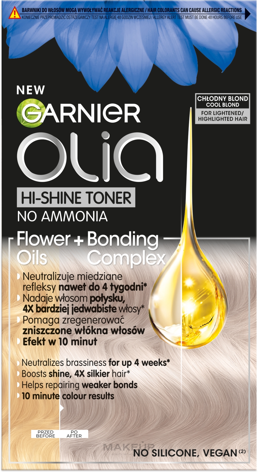 Тонер для фарбування волосся - Garnier Olia Hi-Shine Toner — фото 9.1