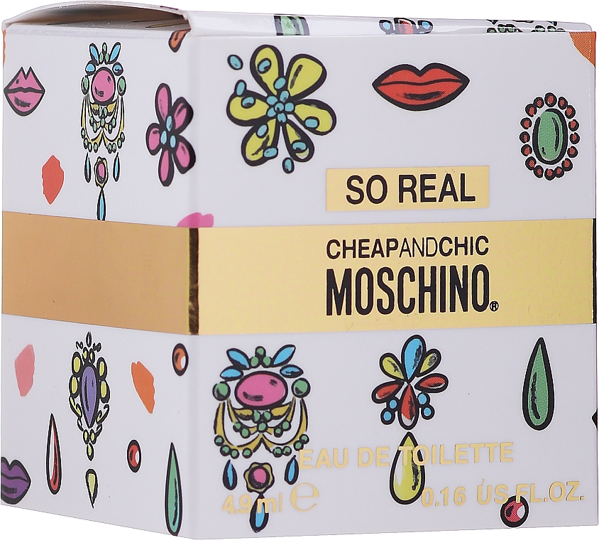 Moschino So Real Cheap & Chic - Туалетная вода (мини) — фото N1