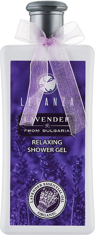 Гель для душу розслаблювальний - Leganza Lavender Relaxing Shower Gel
