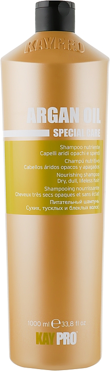 Поживний шампунь з аргановою олією - KayPro Special Care Nourishing Shampoo — фото N3