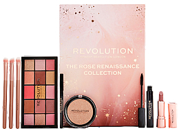 Духи, Парфюмерия, косметика Набор для макияжа, 8 продуктов - Makeup Revolution Rose Renaissance Gift Set 
