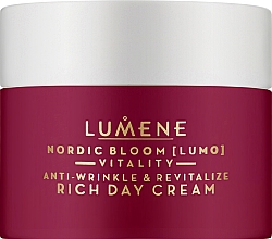 Парфумерія, косметика Денний крем проти зморщок - Lumene Nordic Bloom Vitality Anti-Wrinkle & Revitalize Rich Day Cream