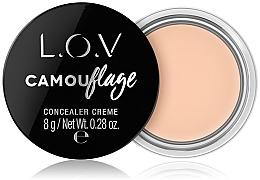 Духи, Парфюмерия, косметика Кремовый консилер для лица - L.O.V Camouflage Concealer Creme