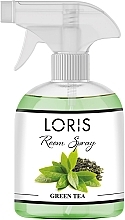 Духи, Парфюмерия, косметика Спрей для дома "Зеленый чай" - Loris Parfum Green Tea Room Spray 