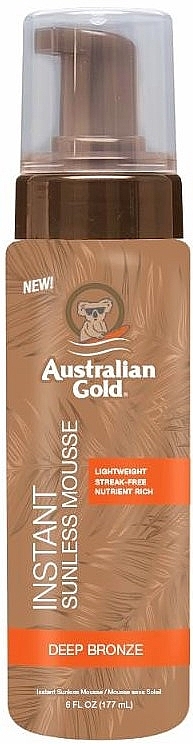 Мус для автозасмаги - Australian Gold Instant Sunless Mousse — фото N1