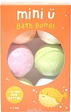 Набор бомбочек для ванн - Mini Ü Bath Bombs — фото N1
