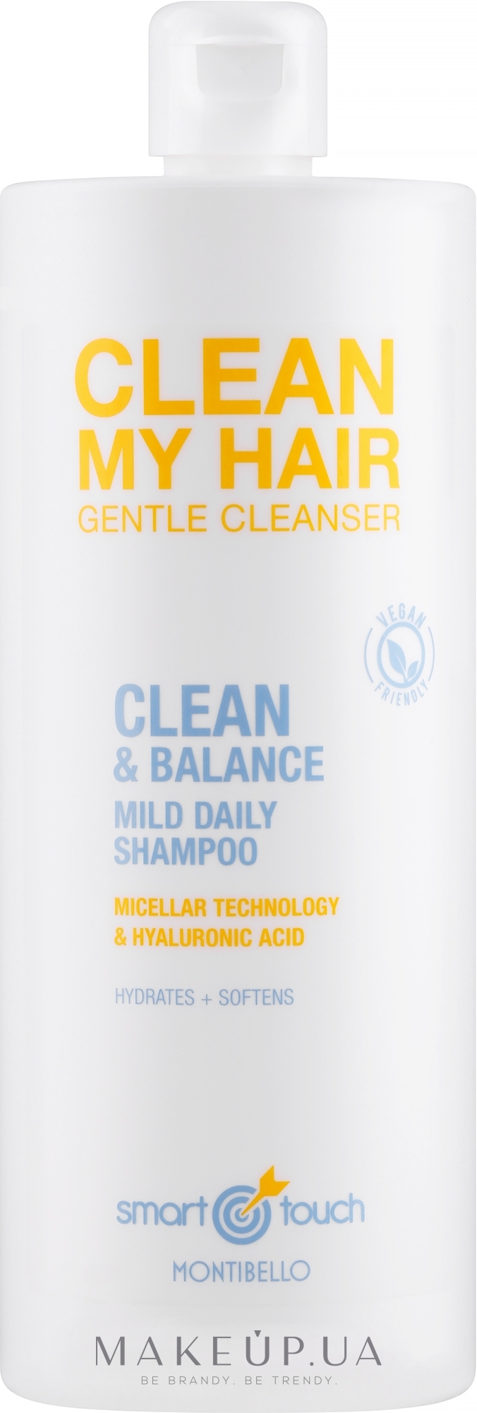 Мицеллярный шампунь для волос - Montibello Smart Touch Clean My Hair — фото 1000ml