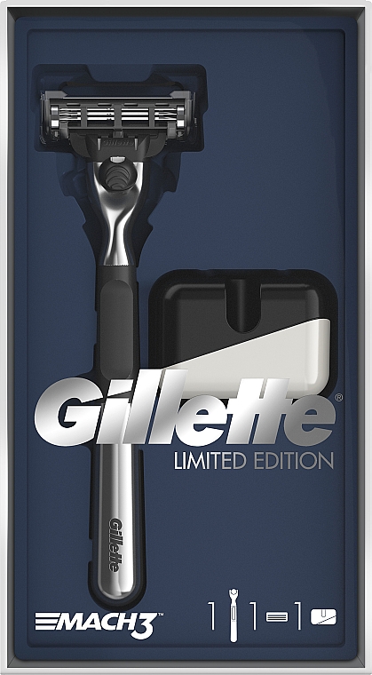 Набор - Gillette Mach3 (razor/1psd + stand)
