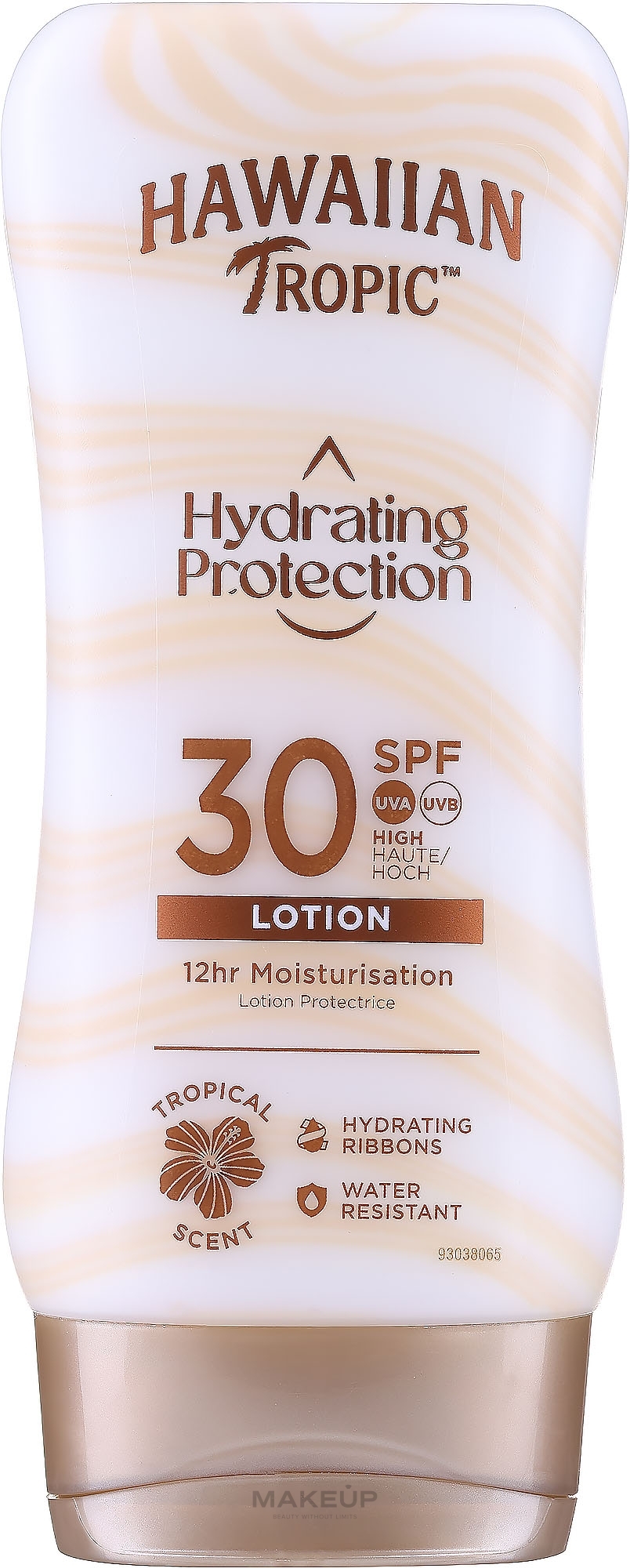 Увлажняющий солнцезащитный лосьон - Hawaiian Tropic Silk Hydration Lotion SPF30  — фото 180ml