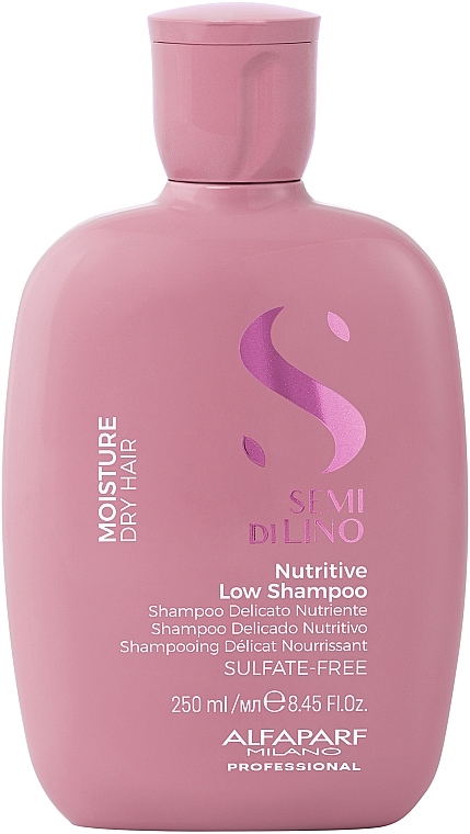 Живильний шампунь - Alfaparf Semi Di Lino Nutritive Low Shampoo — фото N1