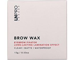 Фіксувальний віск для брів - LN Pro Brow Wax Eyebrow Fixator — фото N3