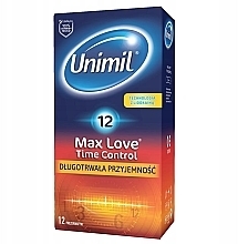 Презервативи, 12 шт. - Unimil Max Love — фото N1
