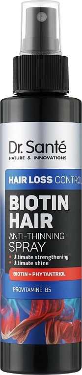 Спрей для волосся - Dr.Sante Biotin Hair Loss Control — фото N1