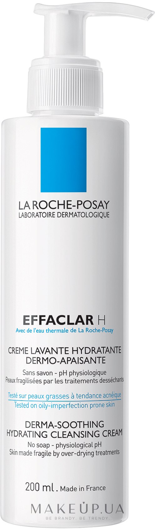 La Roche-Posay Effaclar H Iso-Biome Крем-гель очищающий, успокаивающий против несовершенств 390 мл