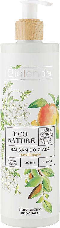 Зволожувальний бальзам для тіла - Bielenda Eco Nature Kakadu Plum, Jasmine and Mango