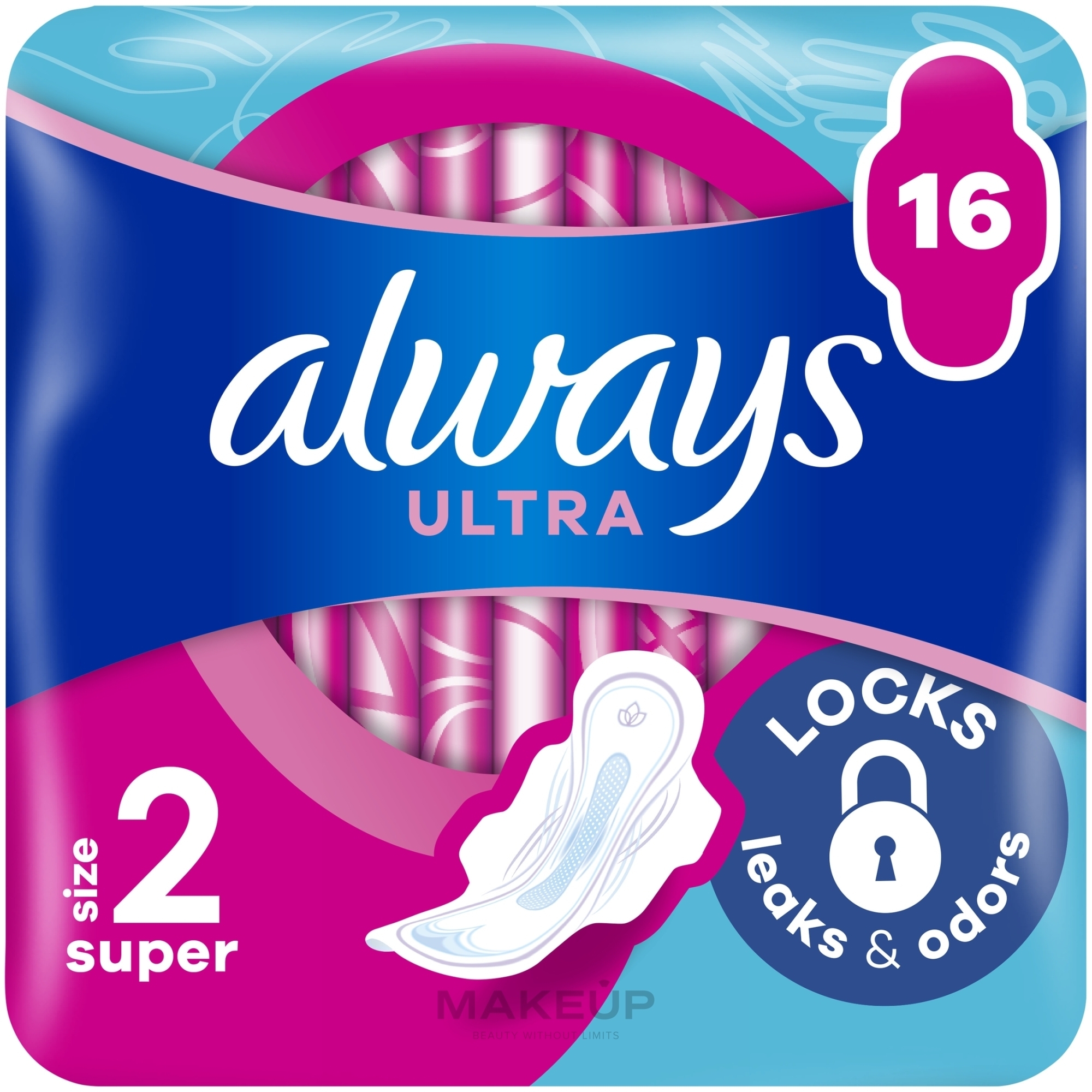 Гигиенические прокладки, 16 шт. - Always Ultra Super Plus Instant Dry  — фото 16шт