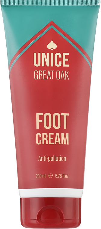 Крем для ніг для чоловіків  - Unice Great Oak — фото N1