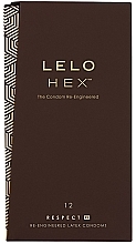 Презервативы, 12 шт. - Lelo HEX Respect XL — фото N2
