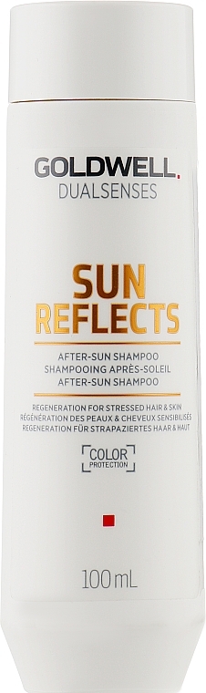 УЦЕНКА Шампунь для защиты волос от солнечных лучей - Goldwell DualSenses Sun Reflects Shampoo * — фото N1