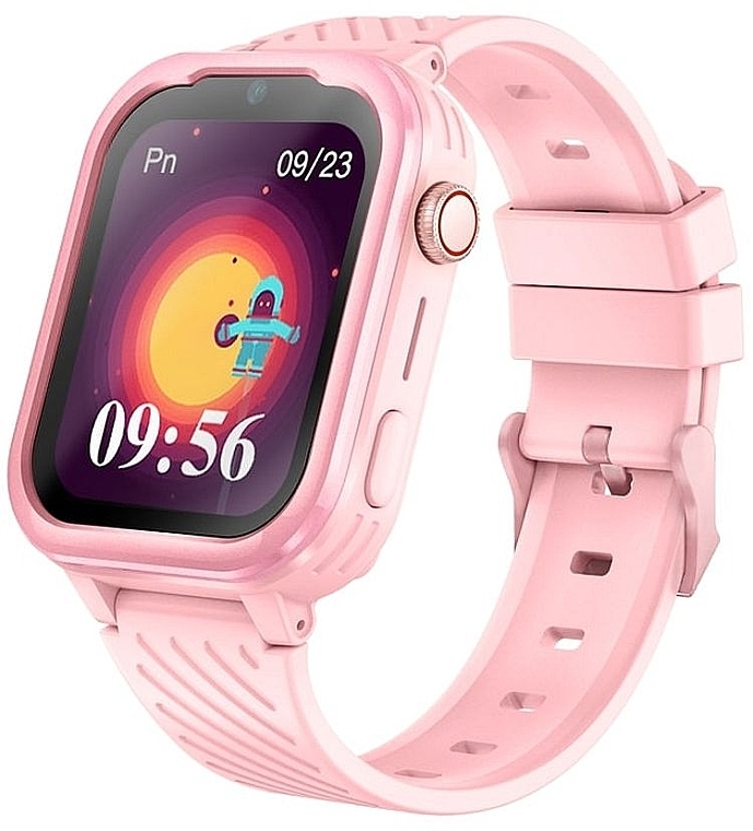 Смарт-часы для детей, розовые - Garett Smartwatch Kids Essa 4G — фото N1