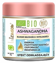 Диетическая добавка "Ашваганда", 500 мг, в таблетках - Intenson Bio Ashwagandha — фото N1