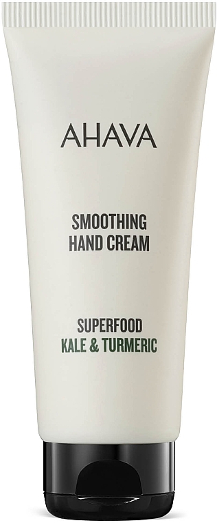 Разглаживающий крем для рук - Ahava Superfood Kale & Turmeric Smoothing Hand Cream — фото N1