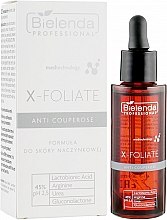 Сыворотка для кожи лица, склонной к куперозу - Bielenda Professional X-Foliate Anti Cuoperose Serum — фото N2